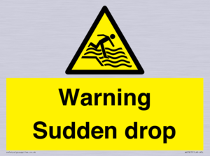 Warning Sudden drop